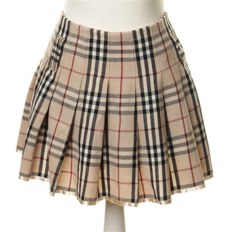 burberry plaid mini skirt|burberry plaid pleated skirt.